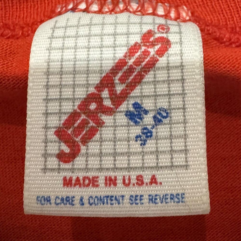 Vintage Red Suspenders Days Festival Shirt Size M Gridley California 80s Tee Usa View 3